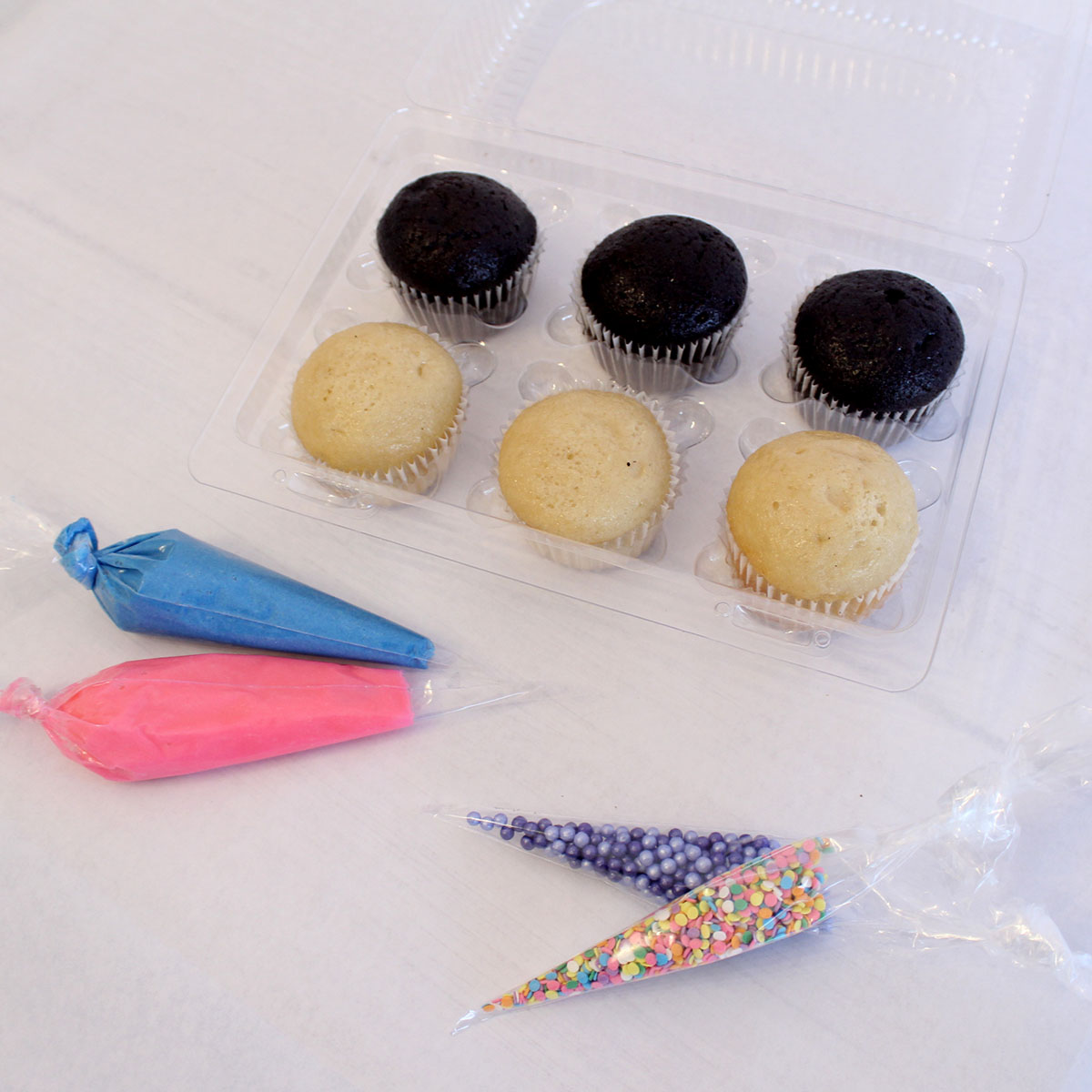 Kit De Cupcakes Para Decorar Pasteler A Tutis